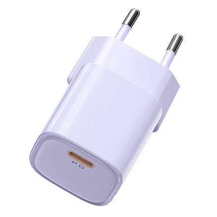 Зарядное устройство сетевое Type-C 20W McDodo CH-4023 (быстрая зарядка PD) фиолетовый
