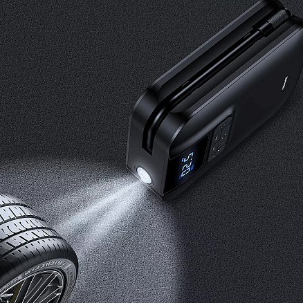 Компрессор автомобильный Usams US-ZB215 Mini черный