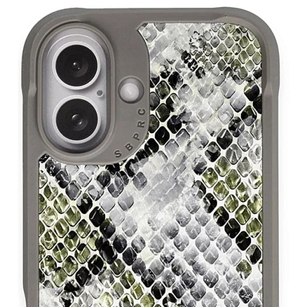 Чехол для iPhone 16 гибридный Santa Barbara Polo & Racquet Club Sagar бежевый