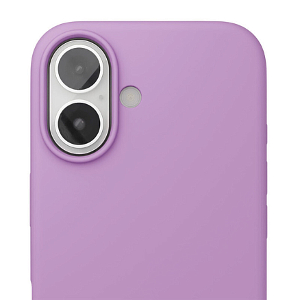 Чехол для iPhone 16 силиконовый VLP Aster MagSafe сиреневый
