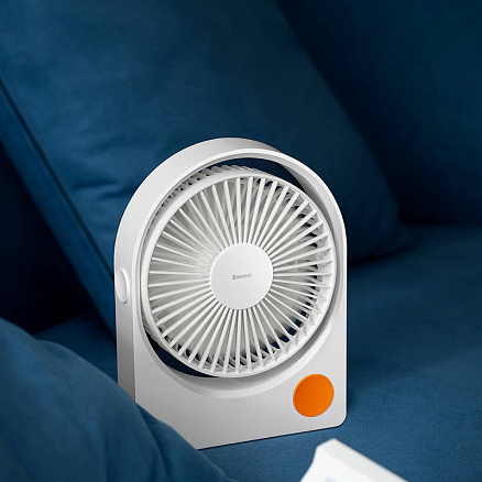 Вентилятор портативный настольный Baseus Serenity Fan Pro белый