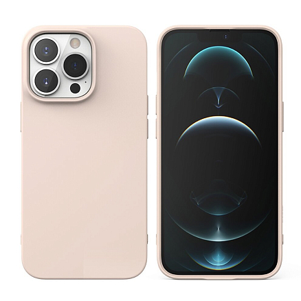 Чехол для iPhone 13 Pro Max гелевый ультратонкий Ringke Air S розовый