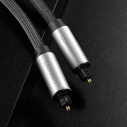 Кабель оптический Toslink - Toslink длина 3 м плетеный Ugreen AV108
