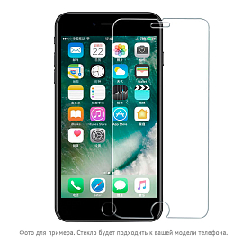 Защитное стекло для iPhone 7 Plus, 8 Plus на экран противоударное Artoriz H+ прозрачное