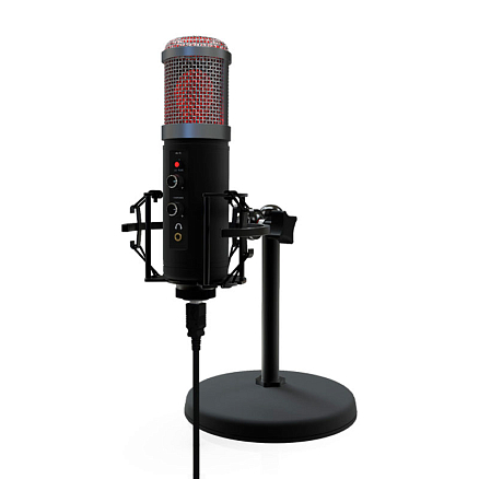 Микрофон для стрима Ritmix RDM-260 черный