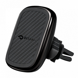 Держатель автомобильный в решетку обдува магнитный Pitaka MagEZ CM002 черный