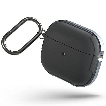 Чехол для наушников AirPods 3 металлический UNIQ Valencia серый