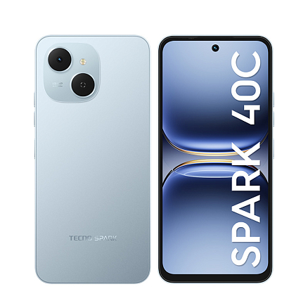 Смартфон Tecno Spark 40C 8Gb/128Gb голубой