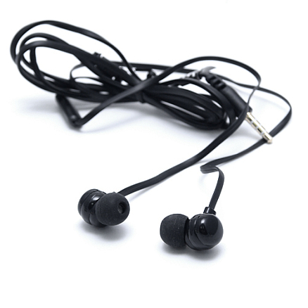 Наушники Forever CM-310 вакуумные с микрофоном черные
