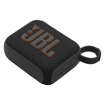 Портативная колонка JBL Go 4 с защитой от воды черная