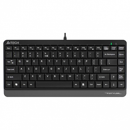 Клавиатура A4Tech FSTyler FK11 черно-серая