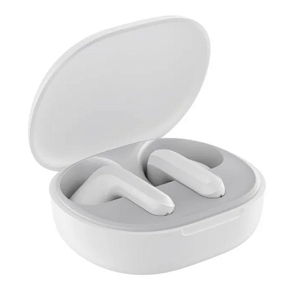 Наушники TWS беспроводные Bluetooth Xiaomi Redmi Buds 4 Lite вкладыши с микрофоном белые