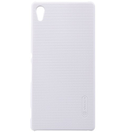 Чехол для Sony Xperia Z4, Xperia Z3+ пластиковый тонкий Nillkin Super Frosted белый
