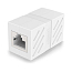 Переходник RJ45 - RJ45 (мама - мама) Ugreen NW114 белый