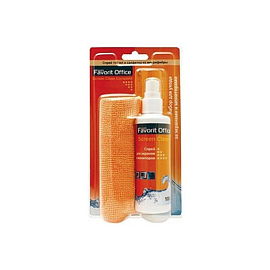 Набор для чистки дисплеев Favorit Office салфетка, спрей 100 мл