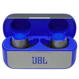 Наушники беспроводные Bluetooth JBL Reflect Flow TWS вакуумные с микрофоном синие