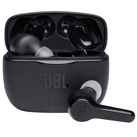 Наушники беспроводные Bluetooth JBL Tune 215 TWS вакуумные с микрофоном черные
