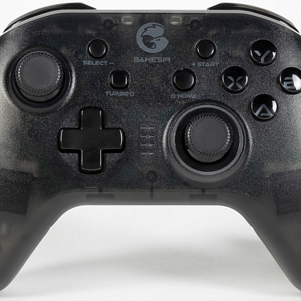 Джойстик (геймпад) беспроводной для телефона, Nintendo Switch и ПК GameSir T4 Pro RGB с держателем для телефона черный
