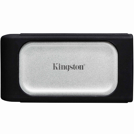 Внешний SSD накопитель Kingston XS2000 2TB Type-C USB 3.2 Gen2x2 серебристый