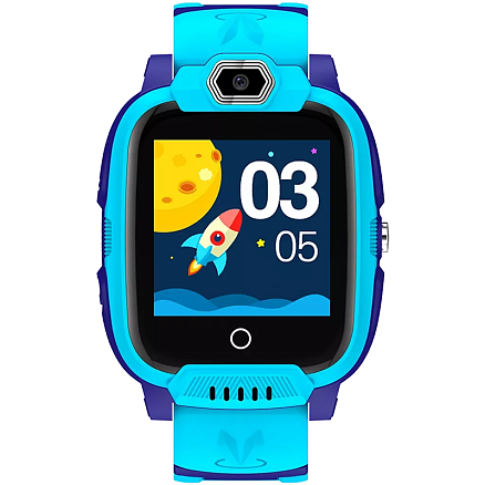 Детские умные часы с видеозвонками и GPS трекером Canyon Jondy KW-44 синие