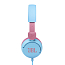 Наушники для детей JBL JR310 накладные складные розово-голубые