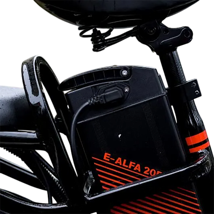 Электровелосипед AVM E-ALFA 20 Pro черный