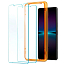 Защитное стекло для Sony Xperia 1 IV на экран Spigen Alm Glas.TR Slim прозрачное 2 шт.