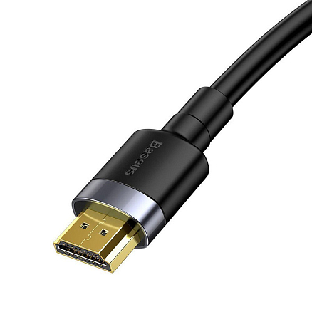 Кабель HDMI - HDMI (папа - папа) длина 5 м версия 2.0 4K 60Hz Baseus Cafule черный
