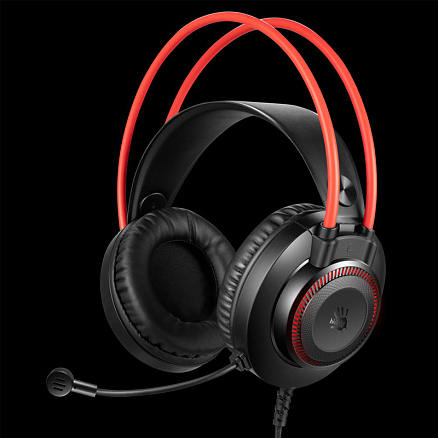 Наушники A4Tech Bloody G200S полноразмерные с микрофоном игровые черные