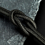 Кабель USB - Lightning для зарядки iPhone 0,25 м 2.4А плетеный Baseus Halo черный