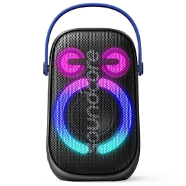 Портативная колонка Anker SoundCore Rave Neo 2 для вечеринок с защитой от воды и подсветкой черная