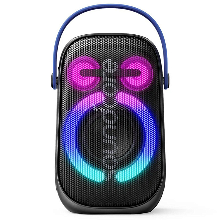 Портативная колонка Anker SoundCore Rave Neo 2 для вечеринок с защитой от воды и подсветкой черная