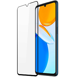 Защитное стекло для Honor X7 на весь экран противоударное Dux Ducis 9D черное
