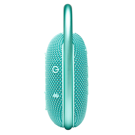 Портативная колонка JBL Clip 4 с защитой от воды бирюзовая