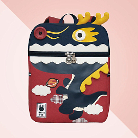 Рюкзак школьный Able Bear Дракон синий