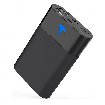 Внешний аккумулятор Yoobao T1 Tesla 10200мАч (2хUSB, ток 2А) черный