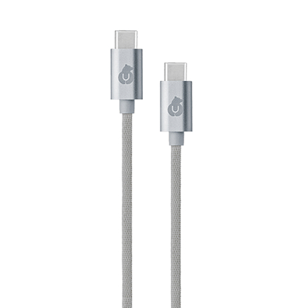 Беспроводная зарядка 2-в-1 MagSafe для iPhone и AirPods 15W uBear Stage серебристая