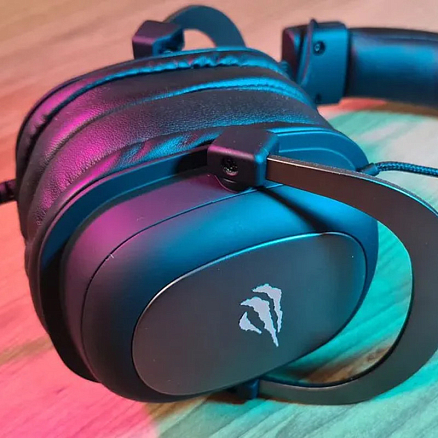 Наушники Havit H2002D полноразмерные с микрофоном игровые черные