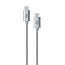 Беспроводная зарядка 2-в-1 MagSafe для iPhone и AirPods 15W uBear Stage серебристая