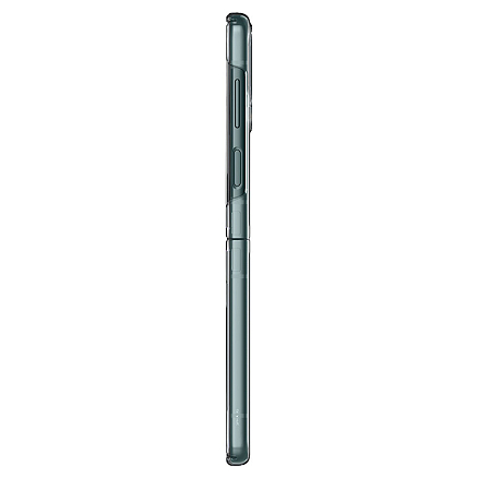Чехол для Samsung Galaxy Z Flip 3 пластиковый ультратонкий Spigen Air Skin прозрачный