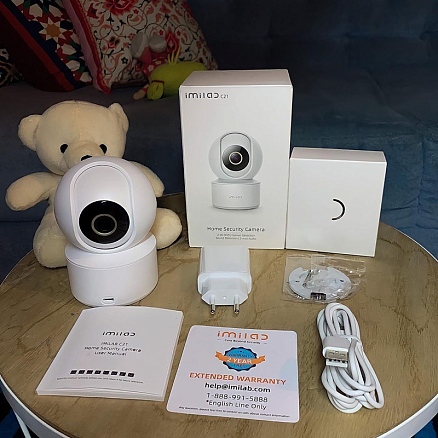 IP камера видеонаблюдения Xiaomi IMILab Home Security C21 (CMSXJ38A) 360° 1440p белая