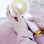 Вентилятор портативный ручной Baseus Firefly Mini Fan белый