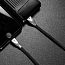 Кабель USB - Lightning для зарядки iPhone 1 м 2А плетеный плоский Baseus Zinc Fabric Cloth черный