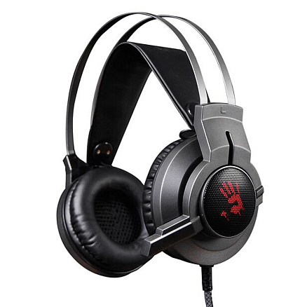 Наушники A4Tech Bloody G437 полноразмерные с микрофоном игровые черные