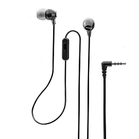 Наушники Sony MDR-EX14AP вакуумные с микрофоном и пультом черные