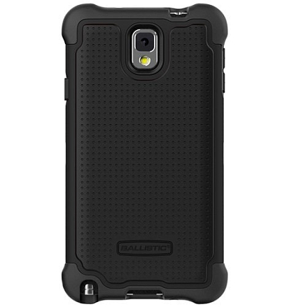 Чехол для Samsung Galaxy Note 3 N900 гибридный для экстремальной защиты Ballistic (США) Tough Jacket черный