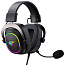Наушники Havit H2002P полноразмерные с микрофоном и RGB подсветкой игровые черные