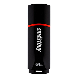 Флешка Smartbuy Crown 64Gb USB 2.0 черная