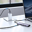 Хаб (разветвитель) Type-C - HDMI 4K 30Hz, 3 х USB 3.0, Type-C PD 100W Ugreen CM511-15596 серый