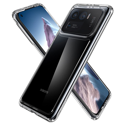 Чехол для Xiaomi Mi 11 Ultra гибридный Spigen SGP Ultra Hybrid прозрачный